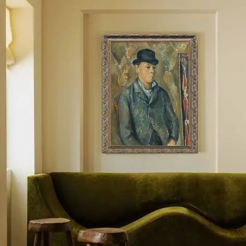 Portrait Of The Artist's Son By Paul Cézanne