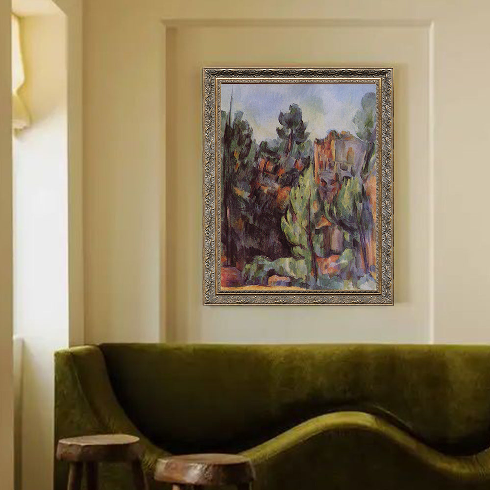 Bibémus Quarry By Paul Cézanne