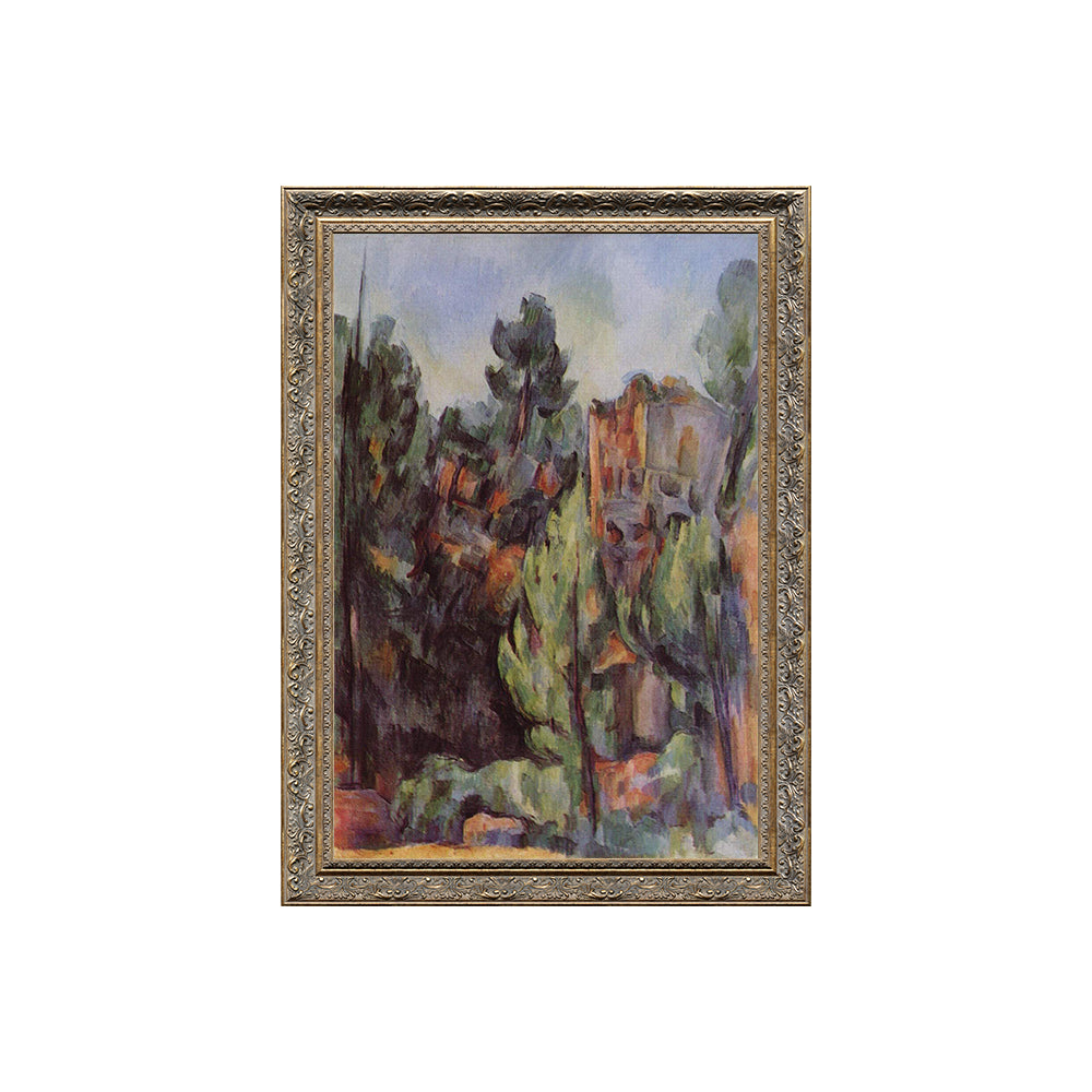 Bibémus Quarry By Paul Cézanne