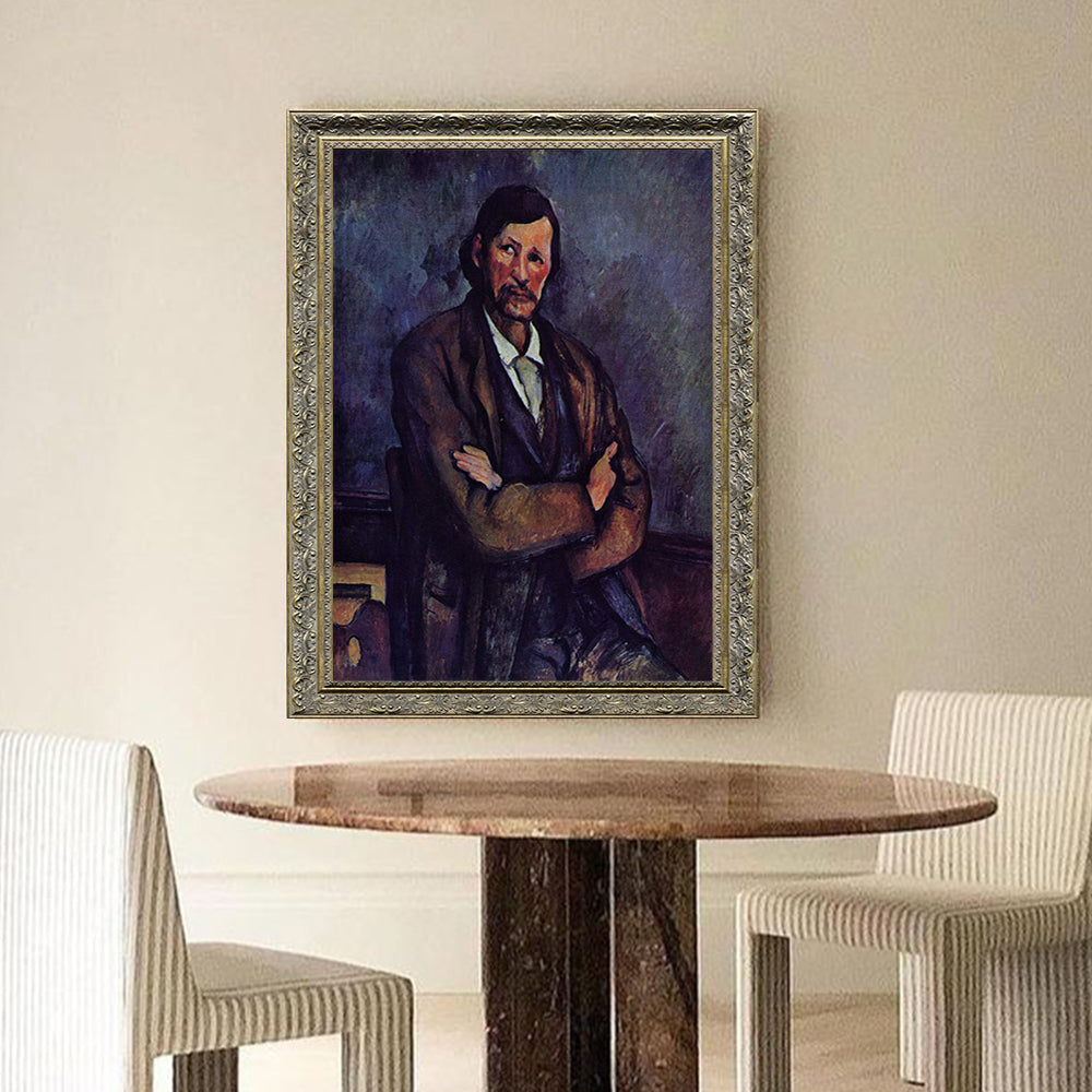 Man with Crossed Arms By Paul Cézanne
