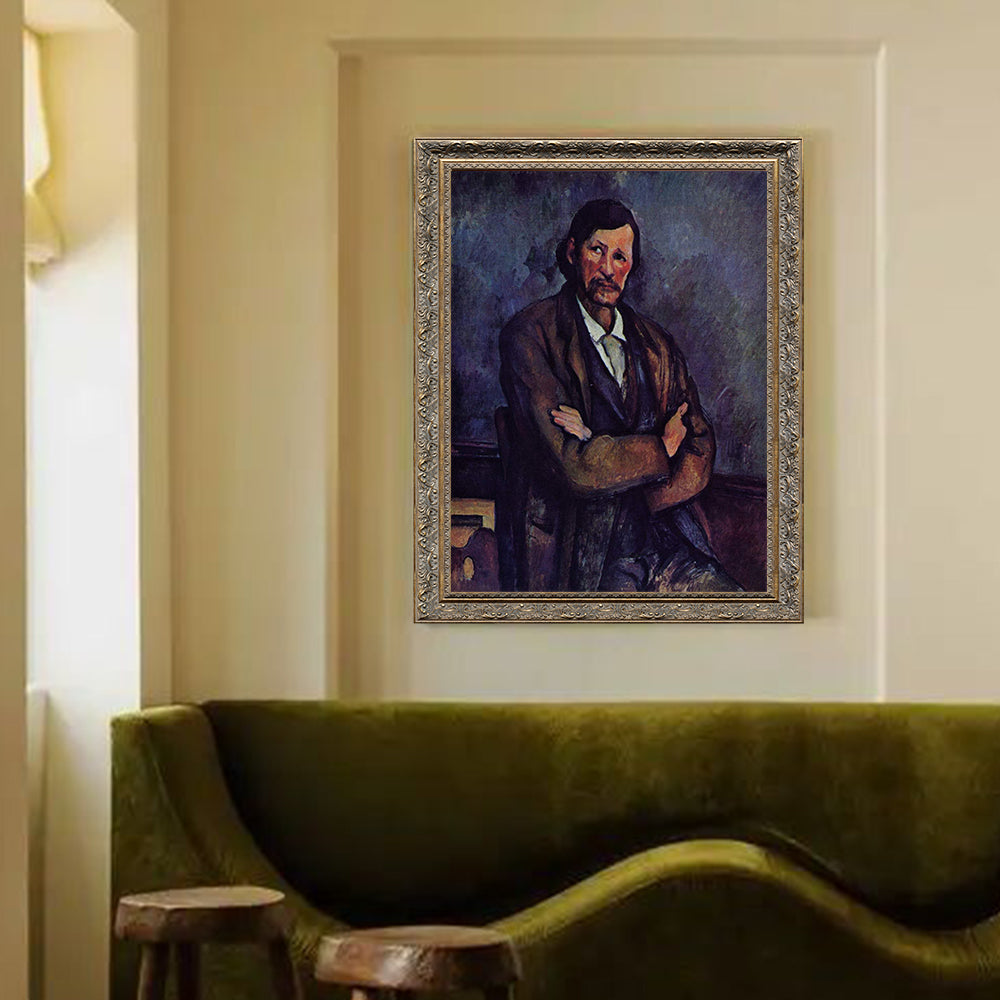 Man with Crossed Arms By Paul Cézanne