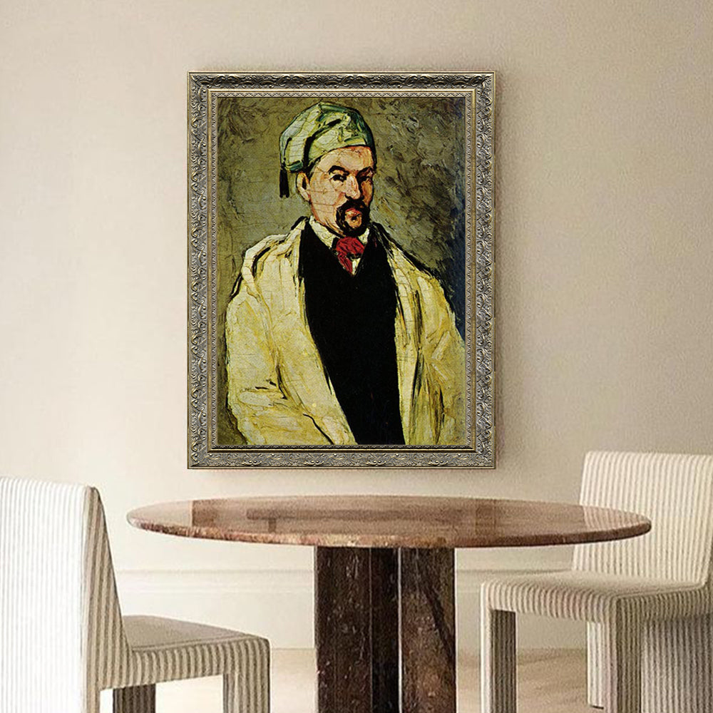 L'Homme au bonnet de coton By Paul Cézanne