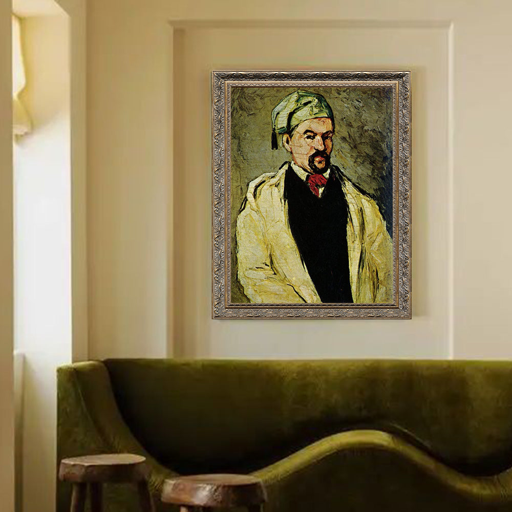 L'Homme au bonnet de coton By Paul Cézanne