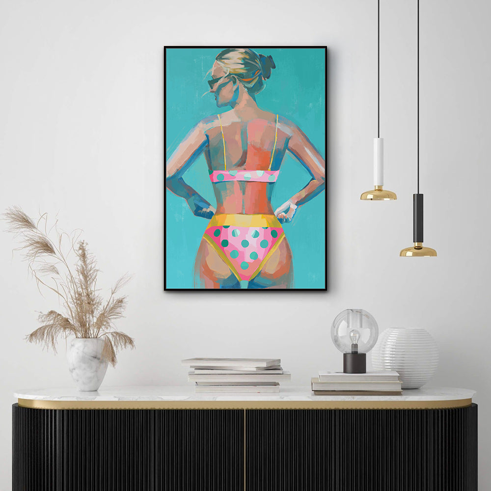 Vibrant Summer Vibes Canvas Wall Art