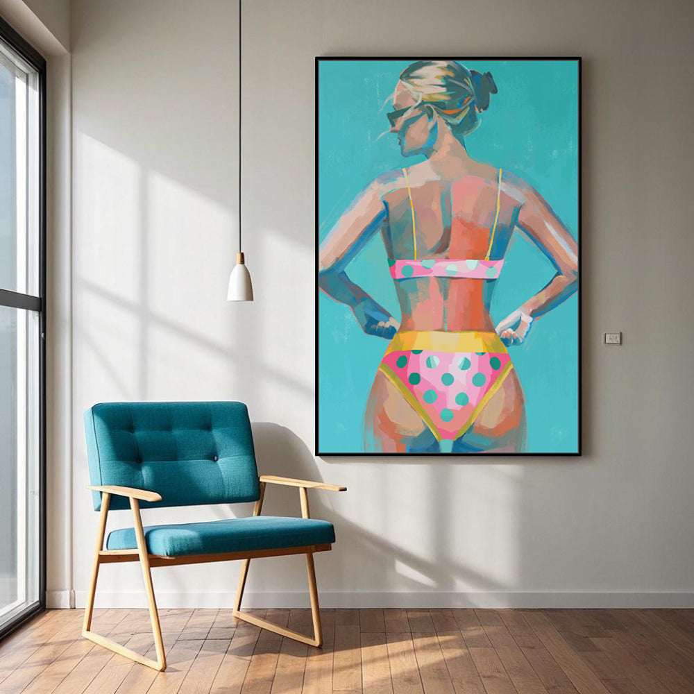 Vibrant Summer Vibes Canvas Wall Art