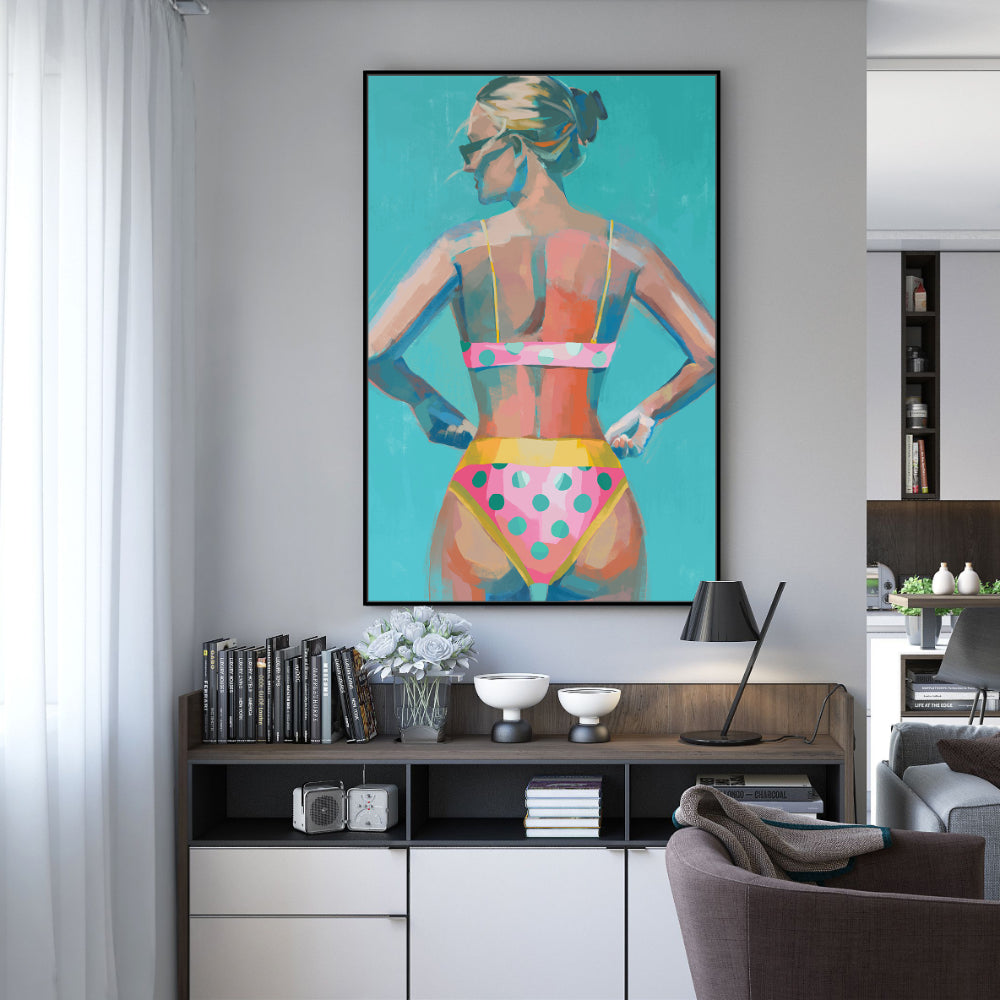 Vibrant Summer Vibes Canvas Wall Art