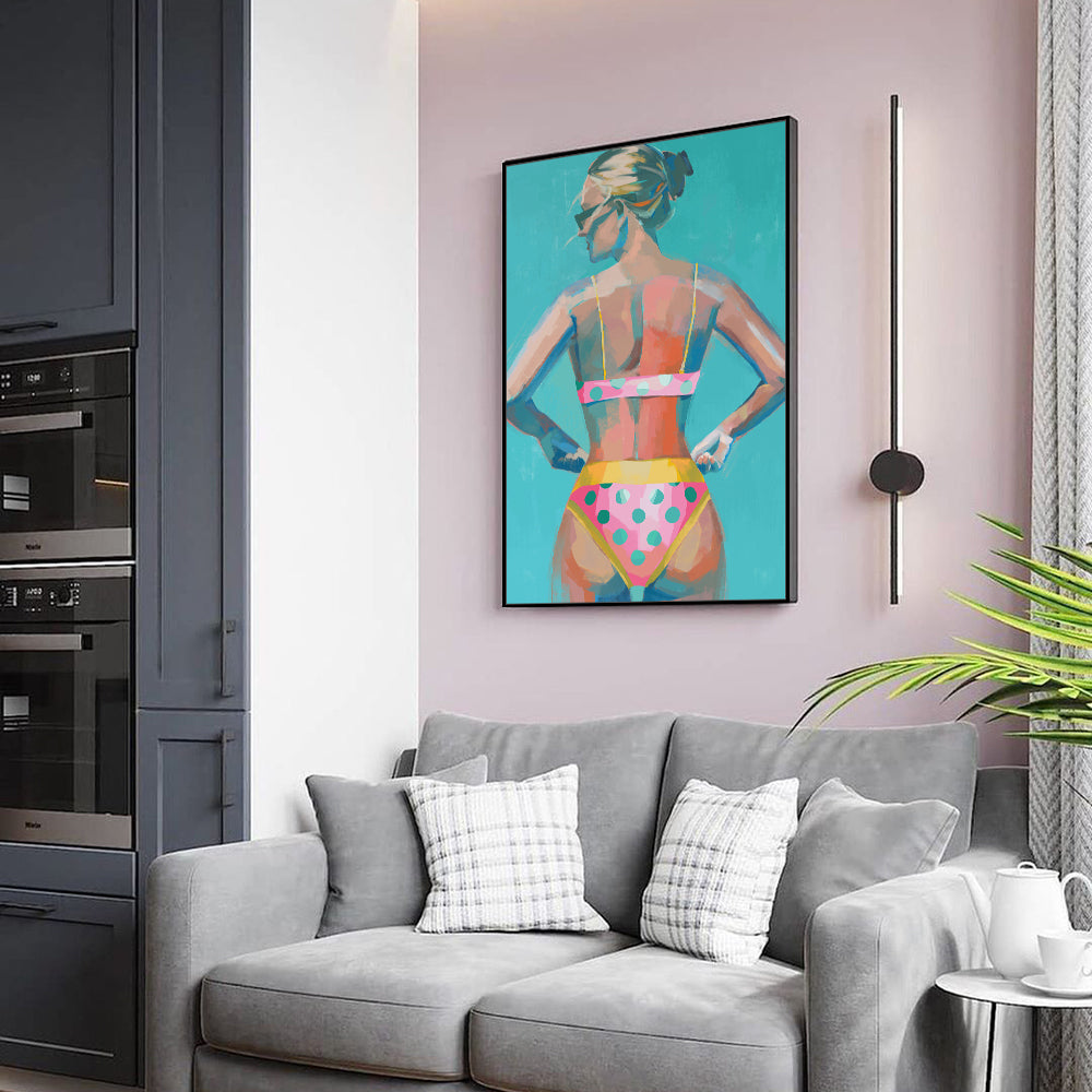 Vibrant Summer Vibes Canvas Wall Art