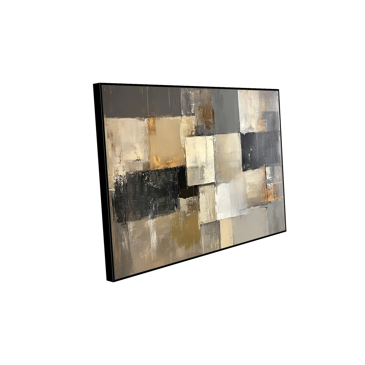 Modern Abstract Geometric Canvas Wall Art