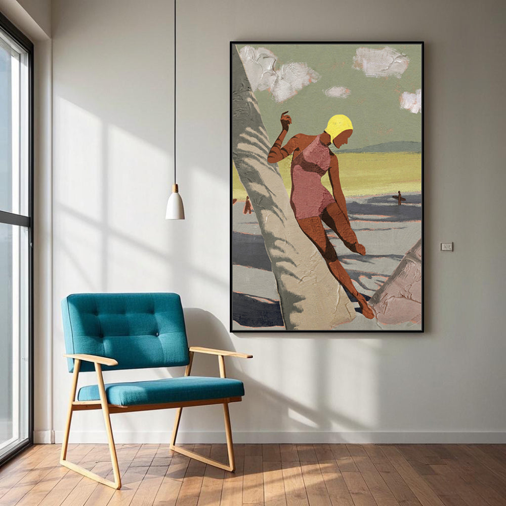 Tropical Elegance Canvas Wall Art