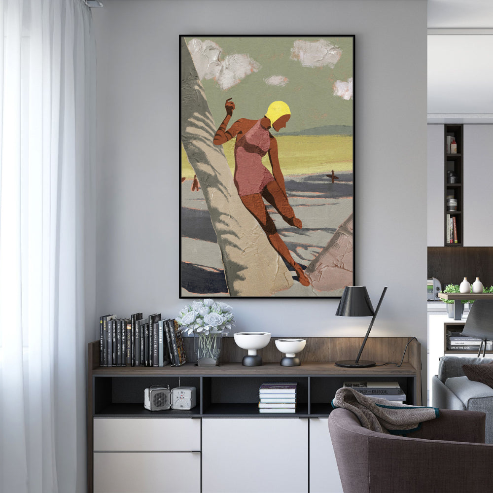 Tropical Elegance Canvas Wall Art