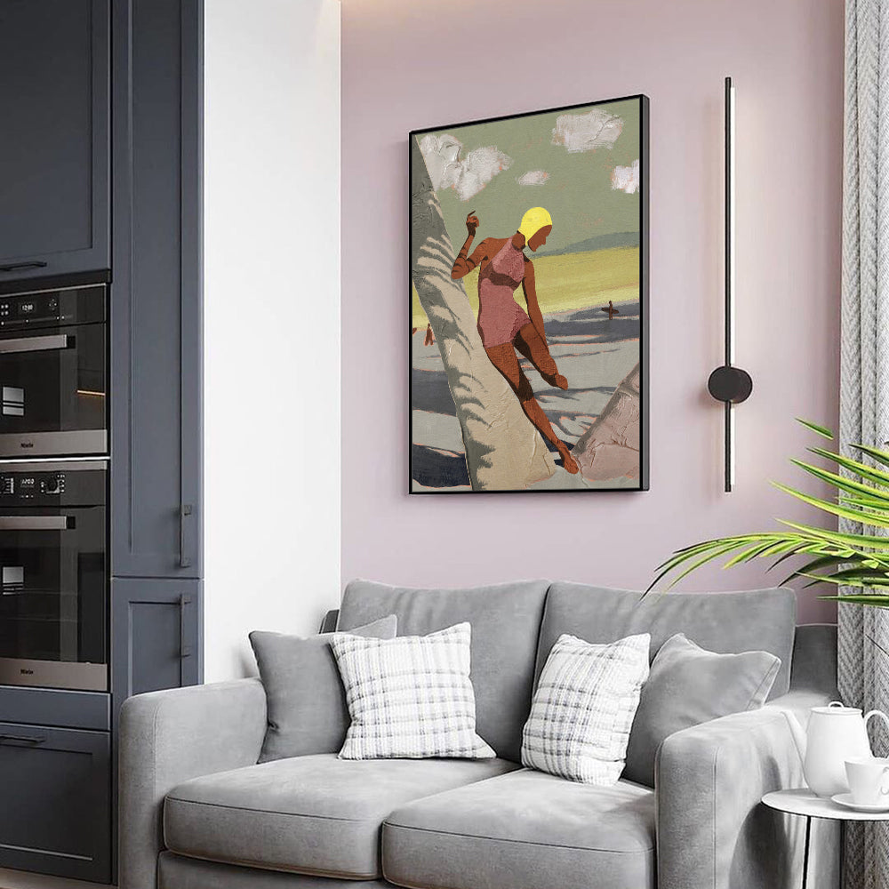 Tropical Elegance Canvas Wall Art