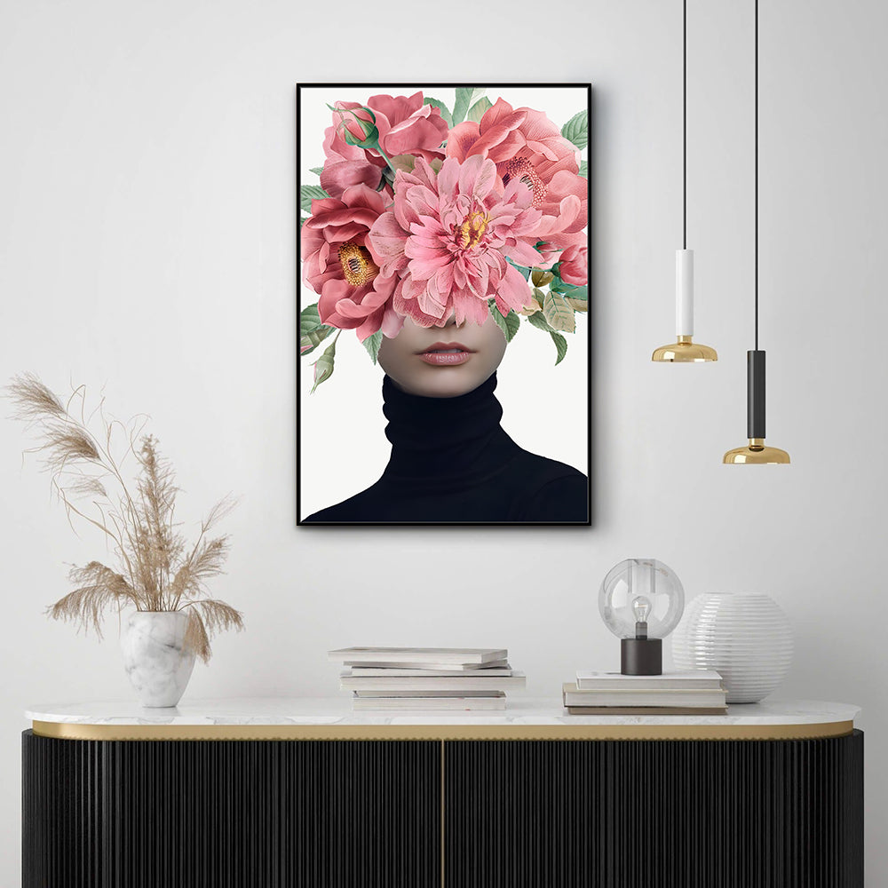 Floral Vision Canvas Wall Art