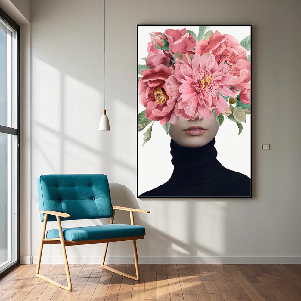 Floral Vision Canvas Wall Art