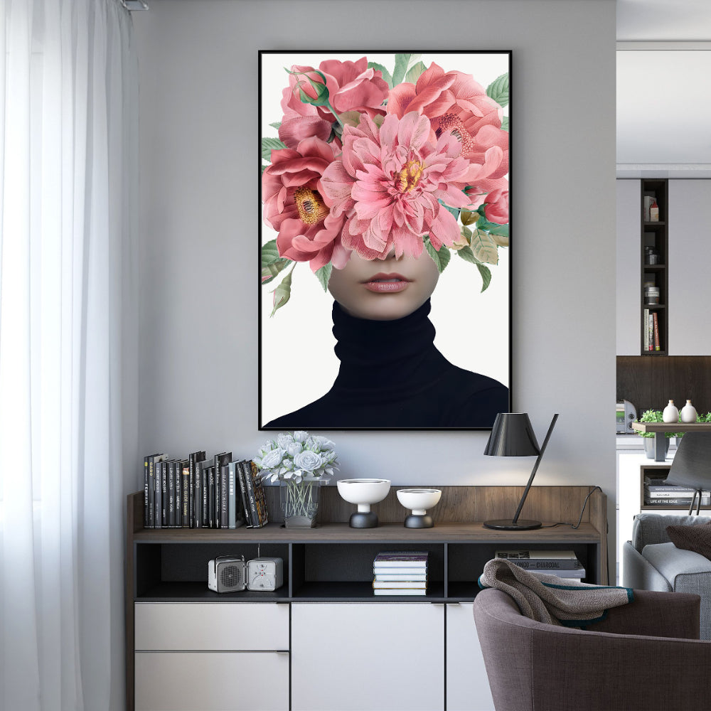 Floral Vision Canvas Wall Art