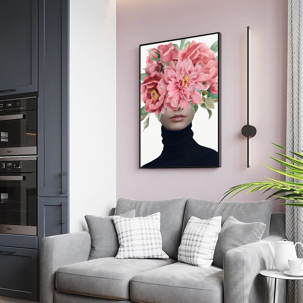 Floral Vision Canvas Wall Art