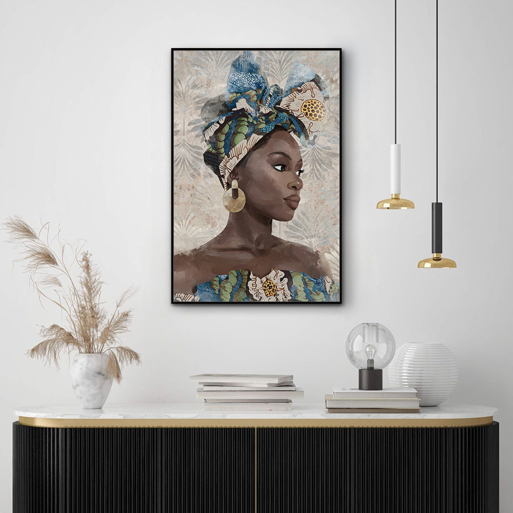 Elegant Portrait Canvas Wall Art