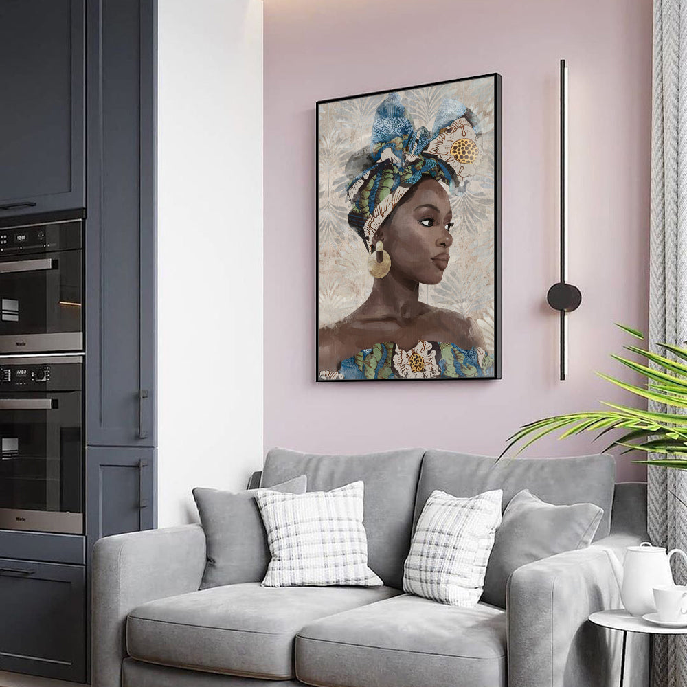 Elegant Portrait Canvas Wall Art