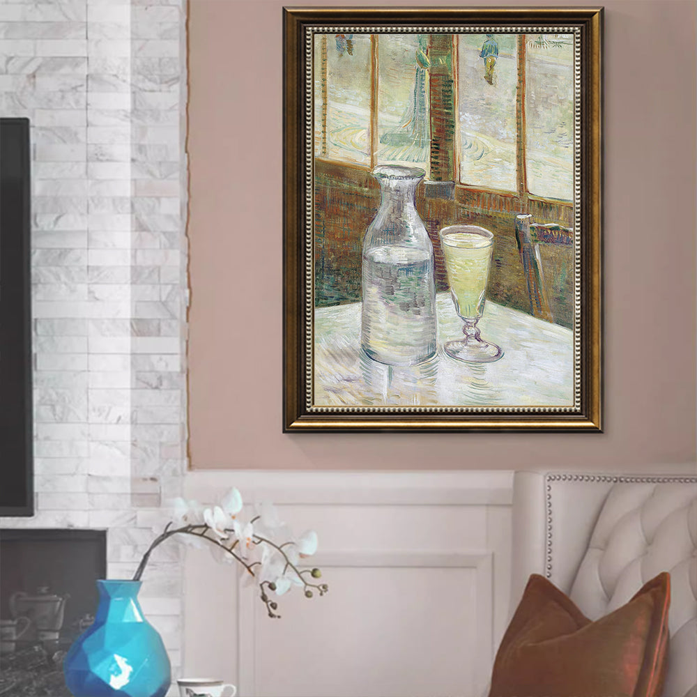 Vincent Van Gogh's Cafe Table with Absinthe