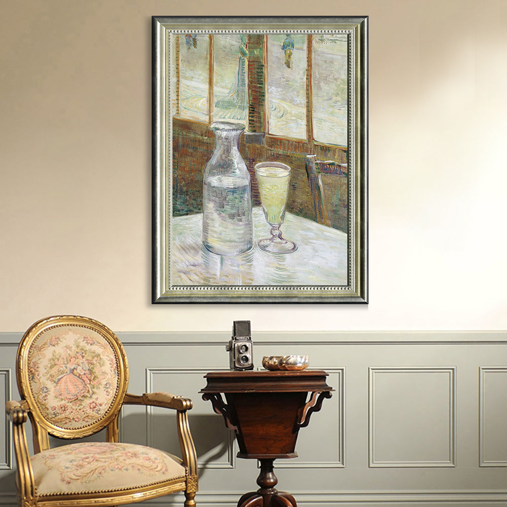 Vincent Van Gogh's Cafe Table with Absinthe