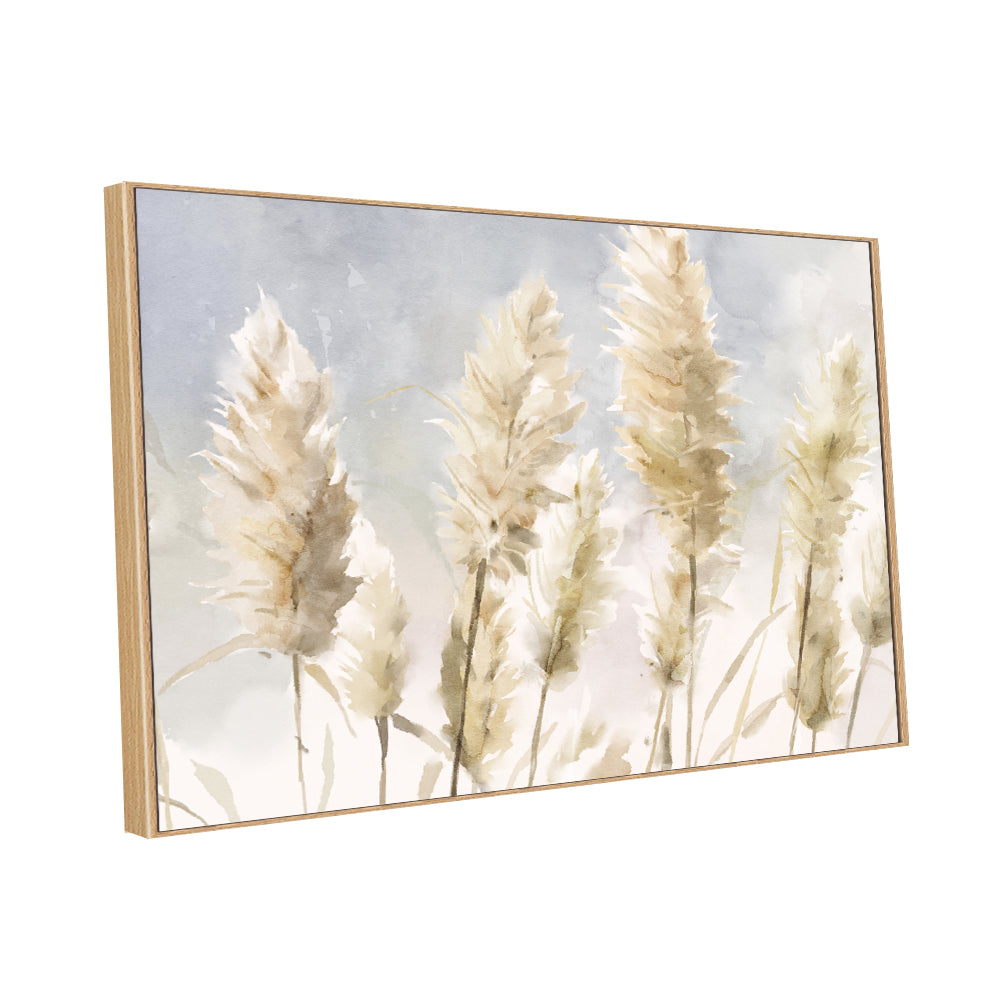 Golden Wheat Fields Canvas Wall Art