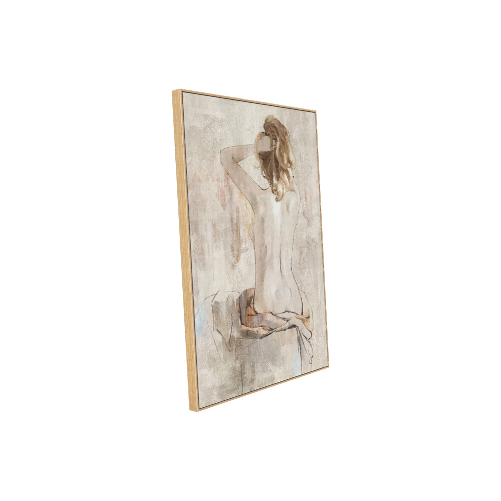 Graceful Silhouette Modern Minimalist Figurative Canvas Wall Art