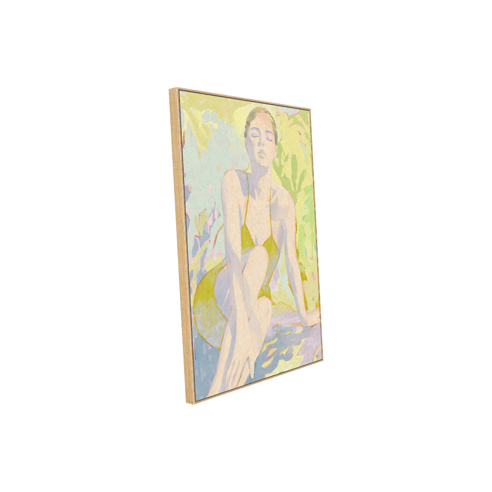 Serene Sunlit Bliss Canvas Wall Art