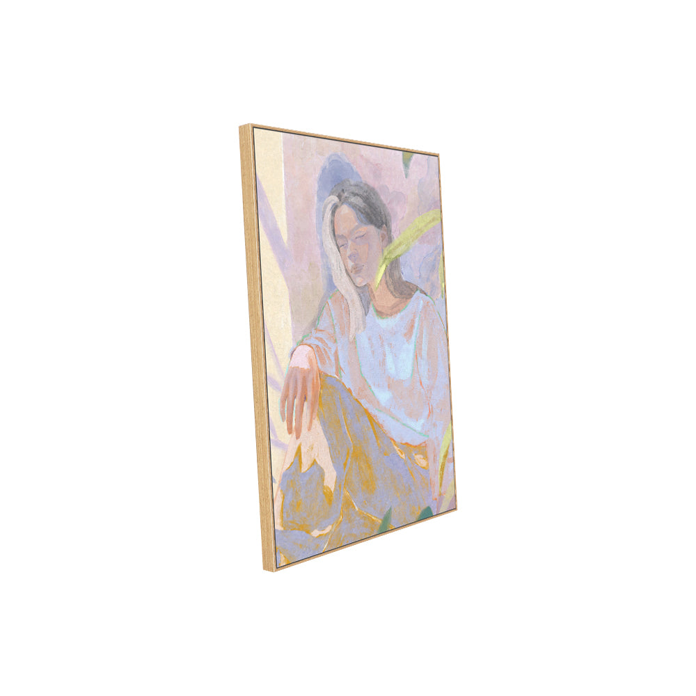 Serene Sunlit Bliss Canvas Wall Art