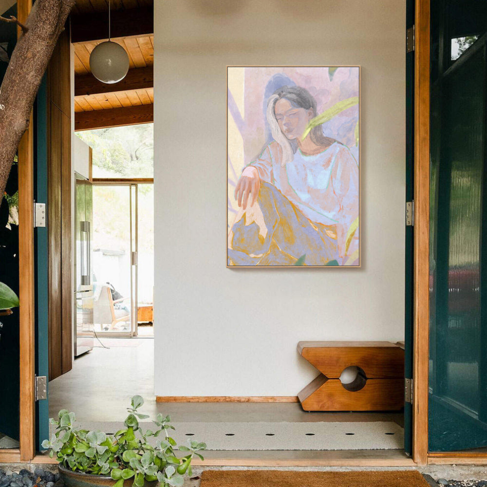 Serene Sunlit Bliss Canvas Wall Art