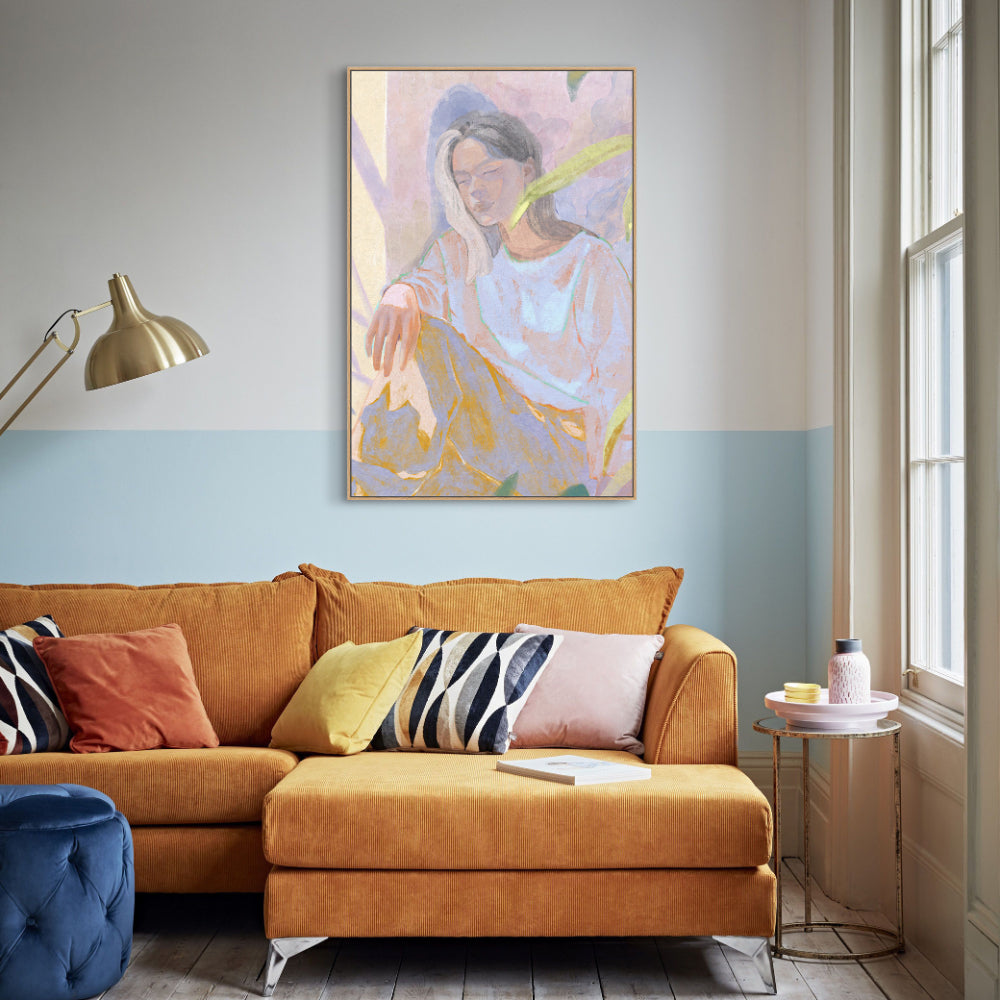 Serene Sunlit Bliss Canvas Wall Art