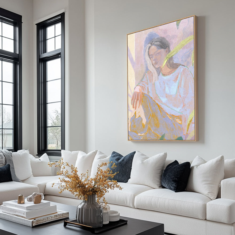 Serene Sunlit Bliss Canvas Wall Art