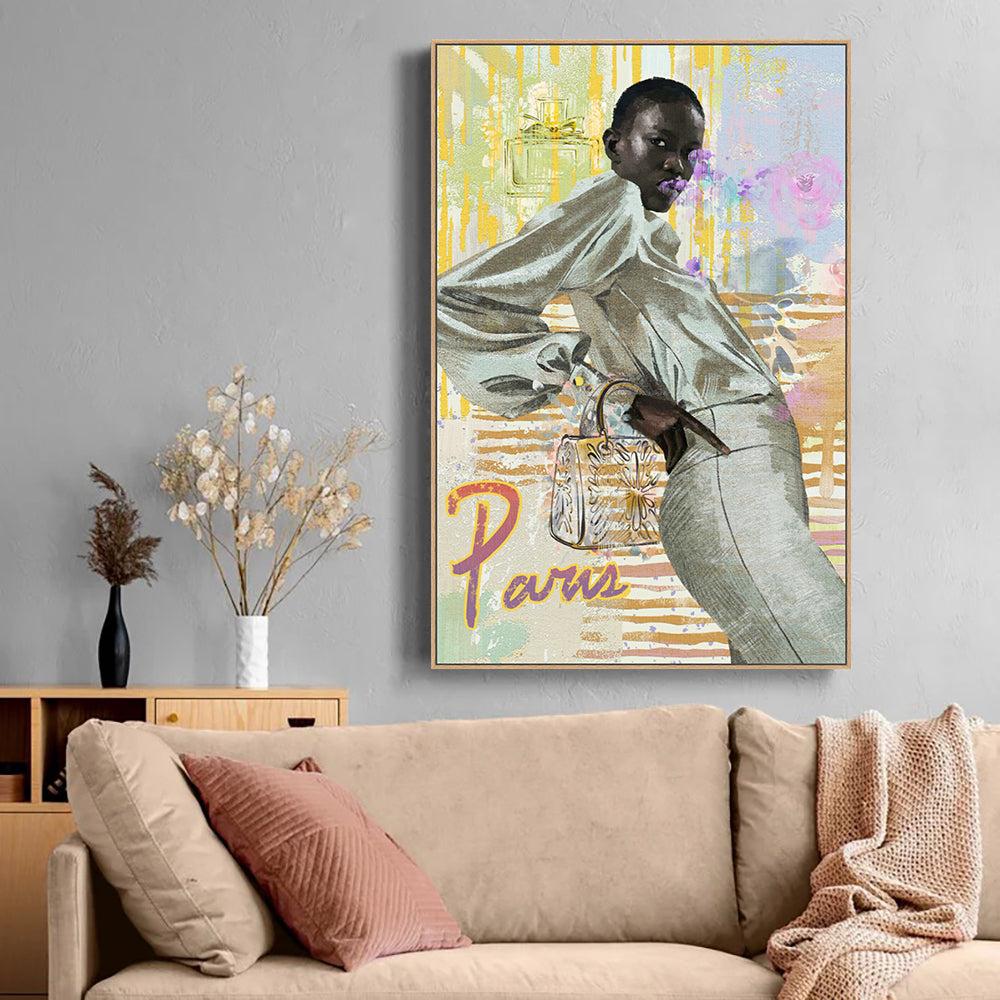 Parisian Elegance Canvas Wall Art