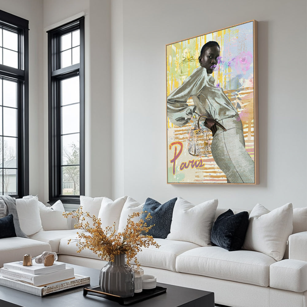 Parisian Elegance Canvas Wall Art