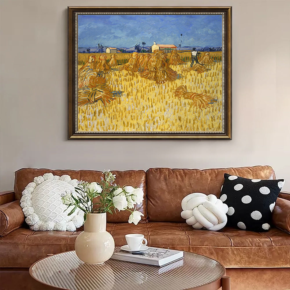 Vincent Van Gogh's "Harvest in Provence"