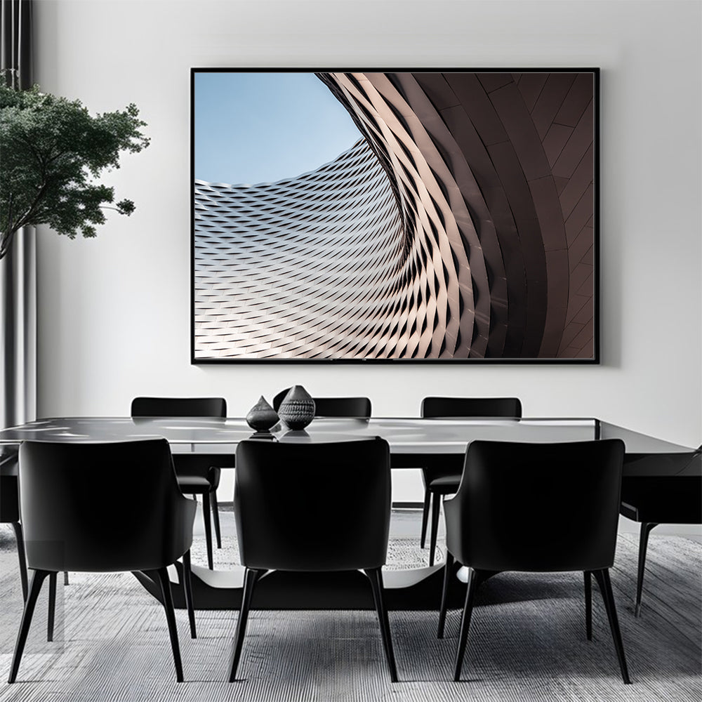 Architectural Elegance: A Modern Perspective Canvas Wall Art