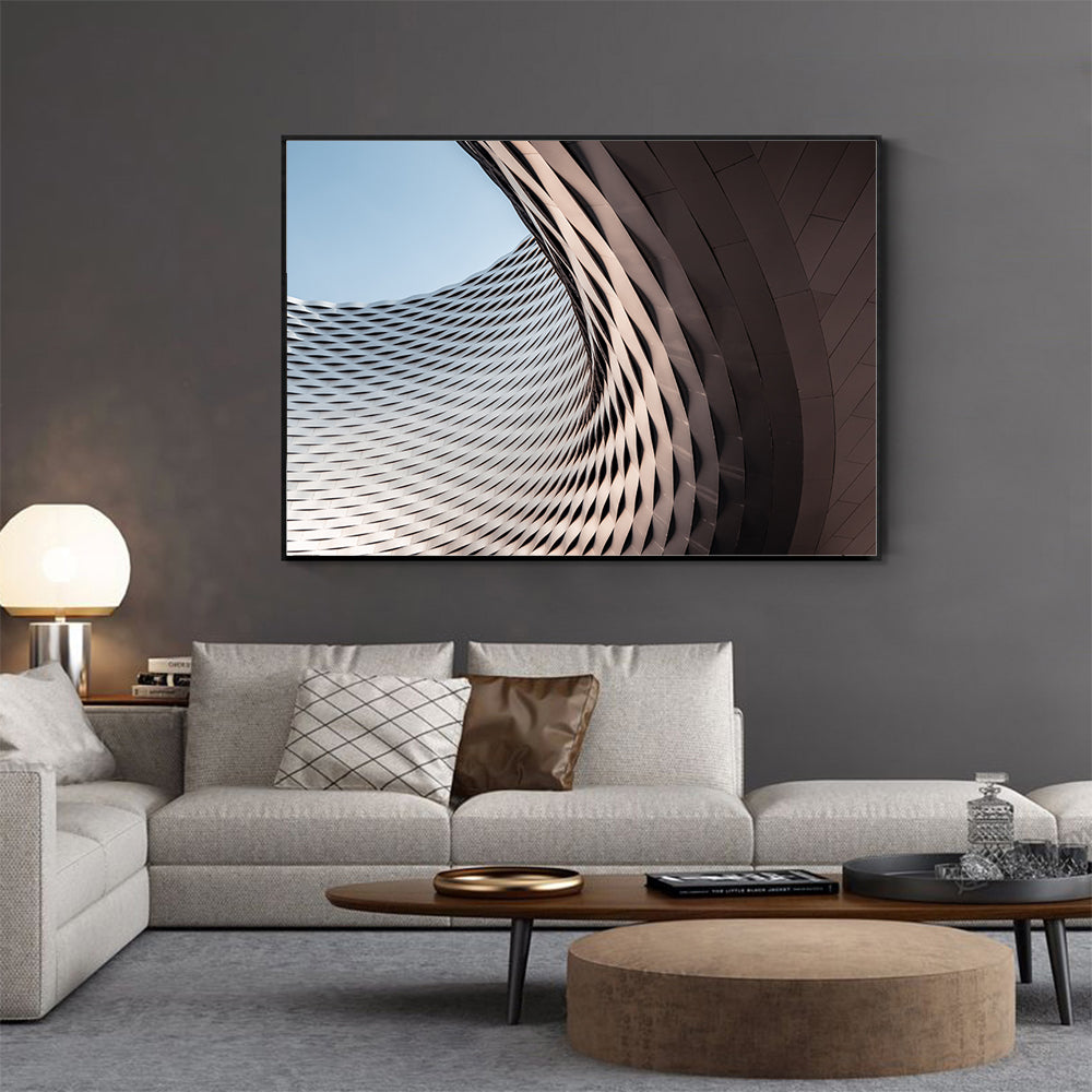 Architectural Elegance: A Modern Perspective Canvas Wall Art