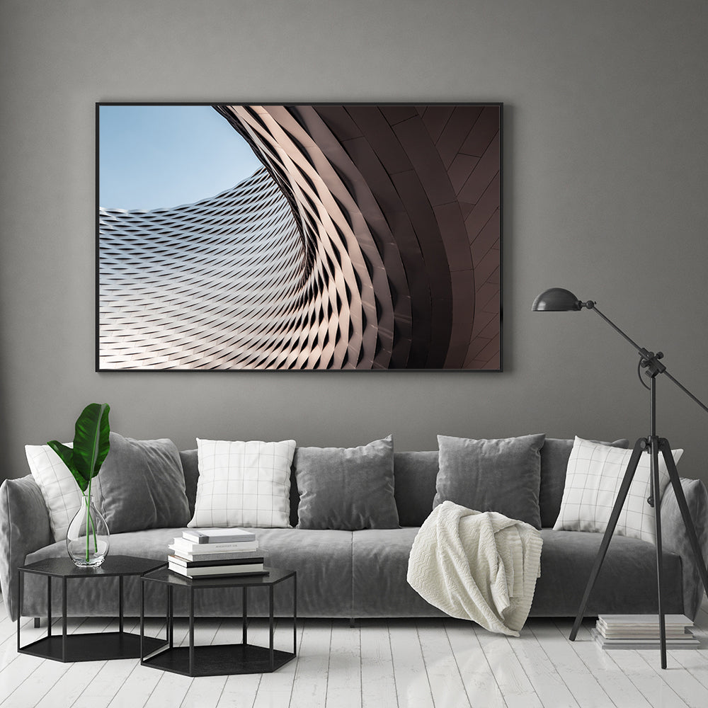 Architectural Elegance: A Modern Perspective Canvas Wall Art