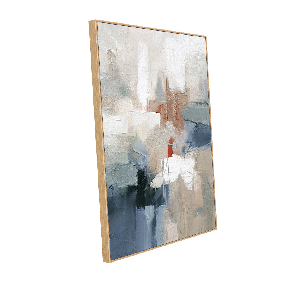 Modern Serenity Abstract Canvas Wall Art