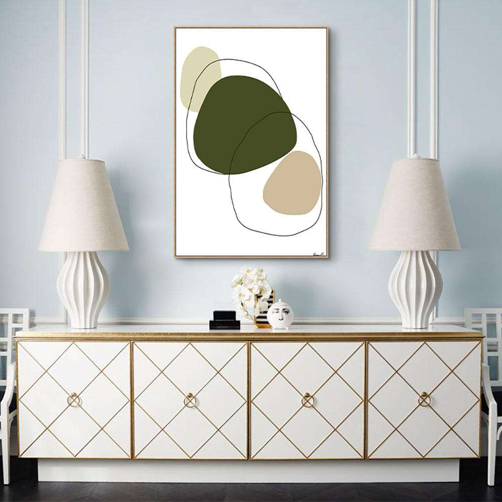 Modern Shapes Canvas Wall Art