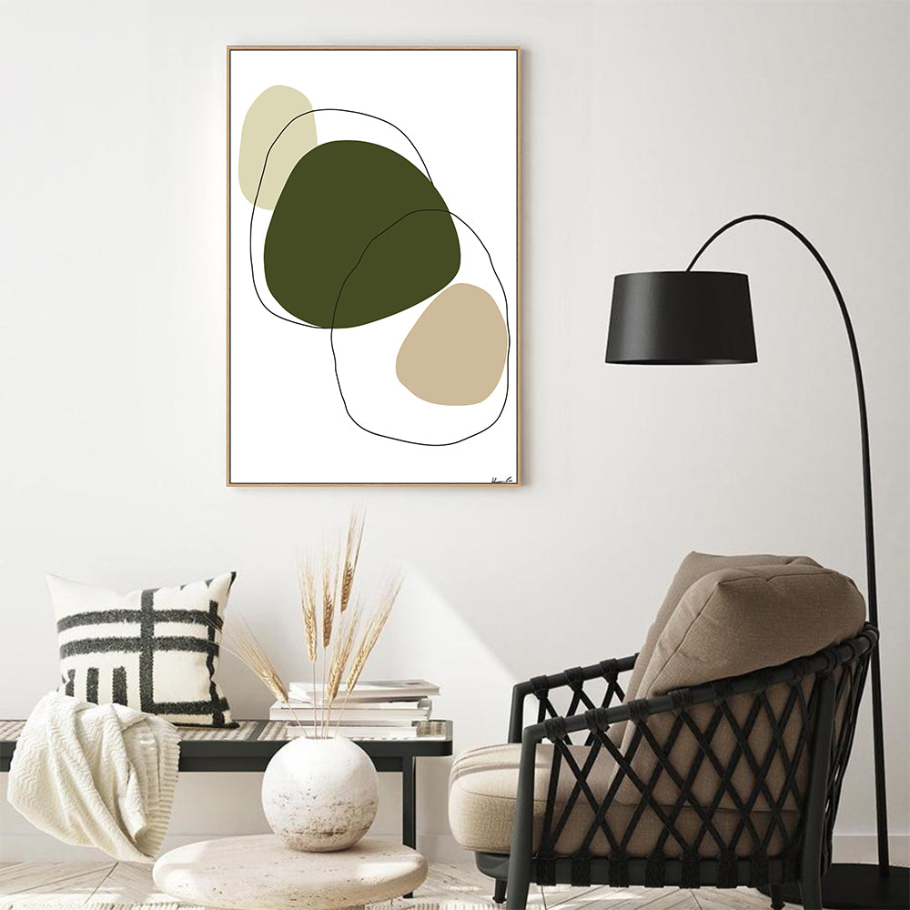Modern Shapes Canvas Wall Art