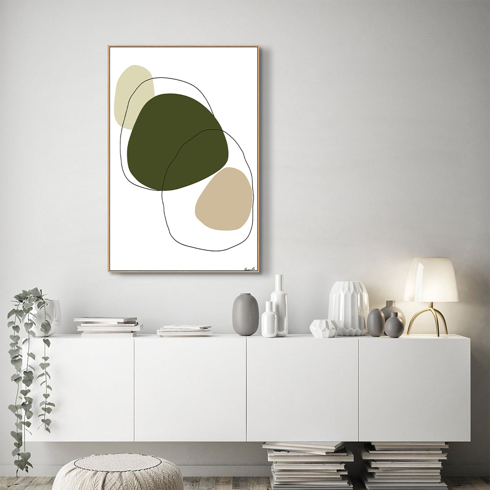 Modern Shapes Canvas Wall Art