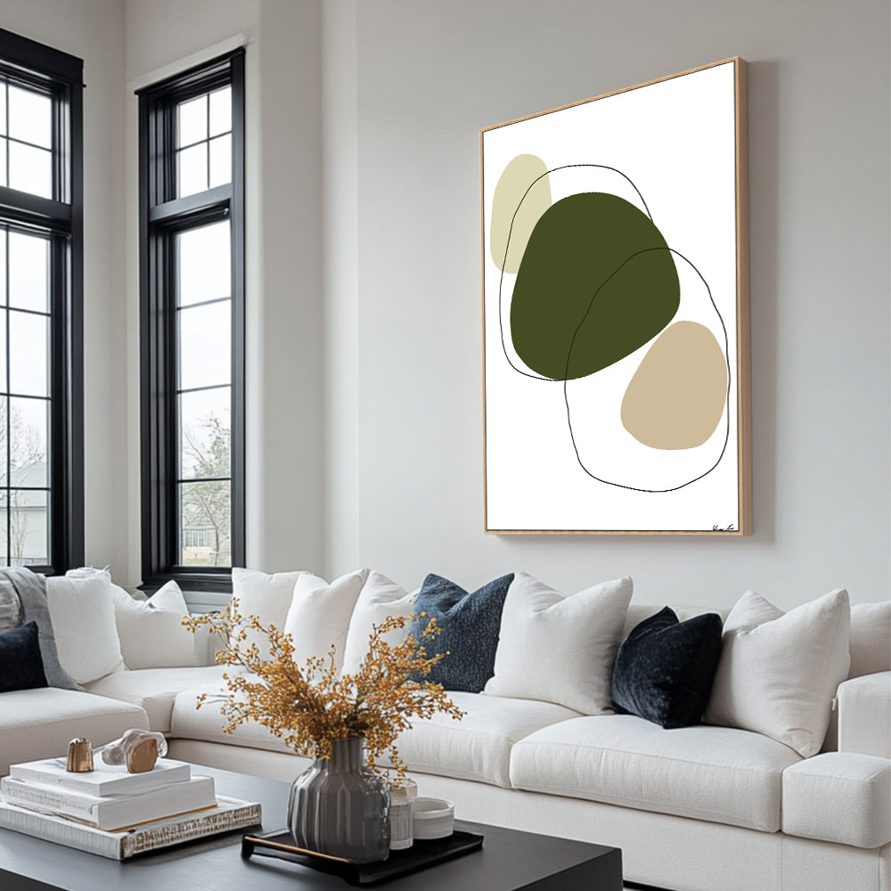 Modern Shapes Canvas Wall Art