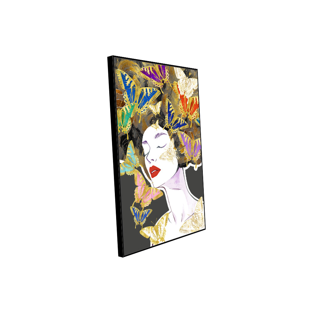 Butterfly Dreams And Whimsical Beauty Canvas Wall Art