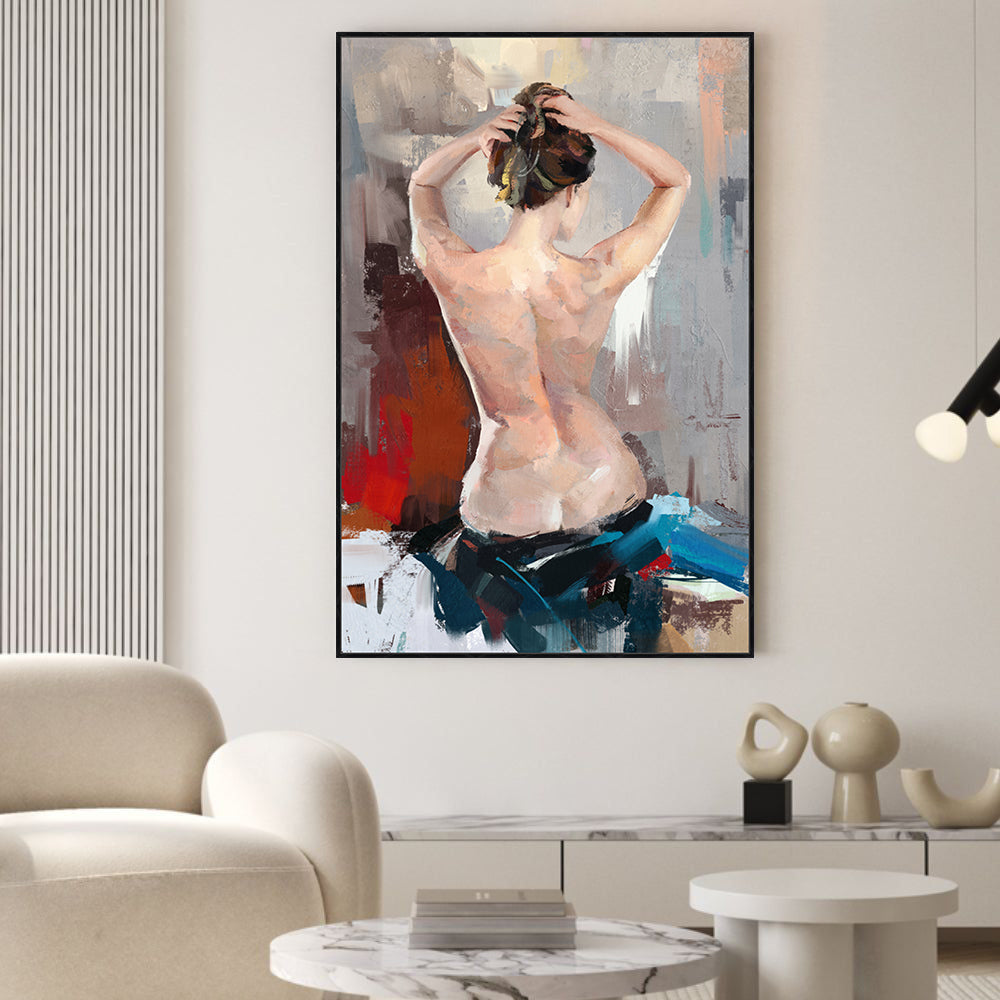 Nude - Graceful and Contemporary Canvas Wall Art
