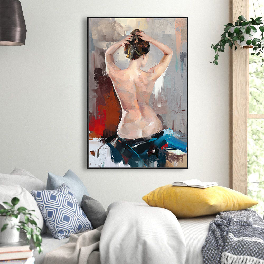 Nude - Graceful and Contemporary Canvas Wall Art