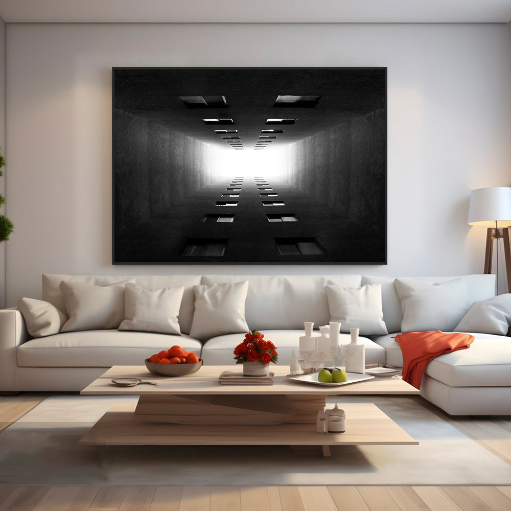 Journey To The Light Canvas Wall Art