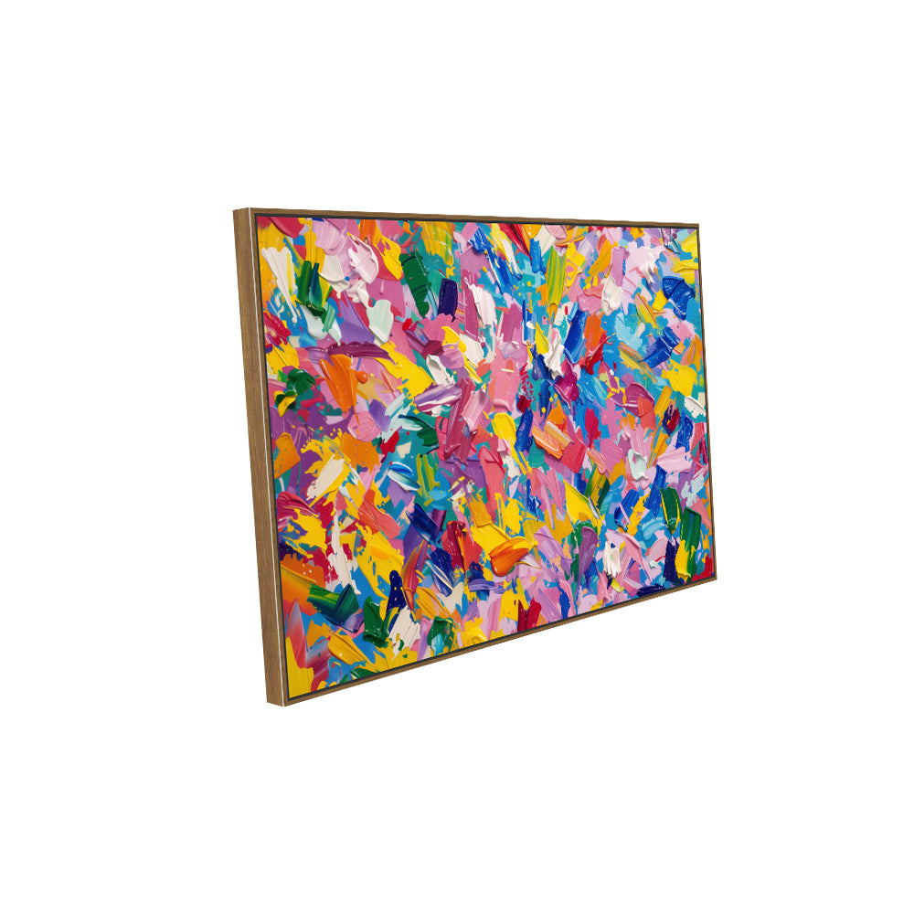Vibrant Abstract Canvas Wall Art
