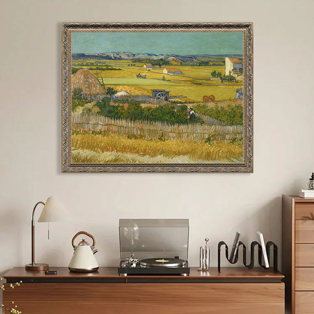 Vincent Van Gogh's "The Harvest"