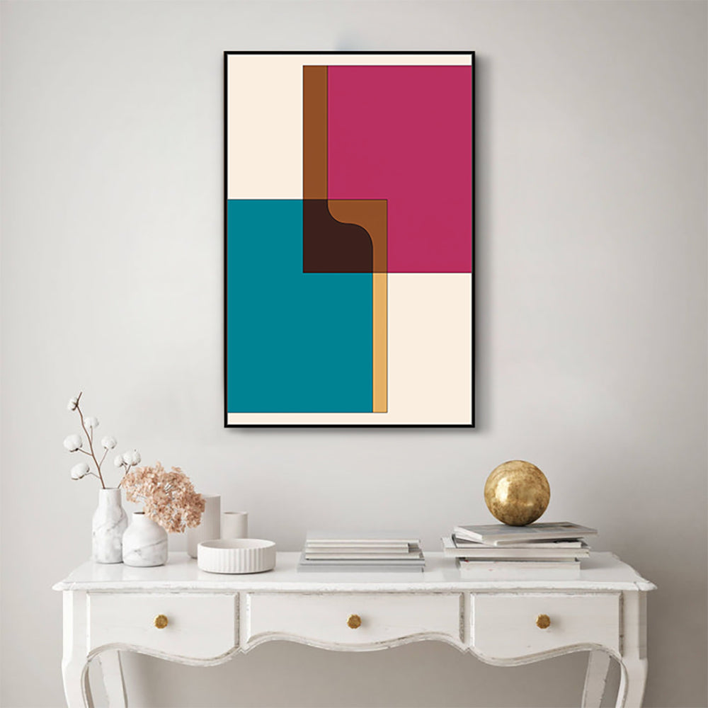 Bold Geometric Canvas Wall Art