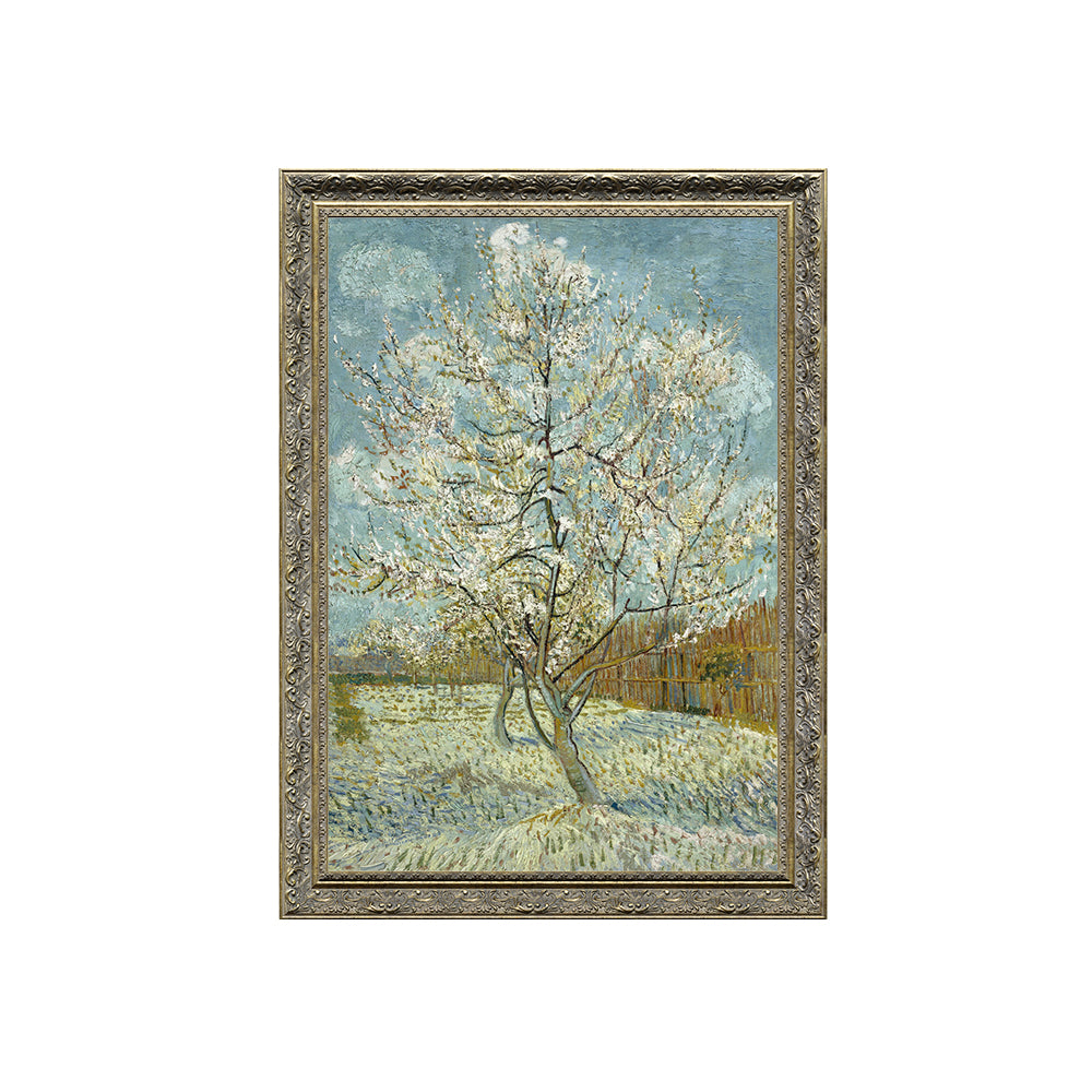 Vincent Van Gogh's Pink Peach Tree In Blossom