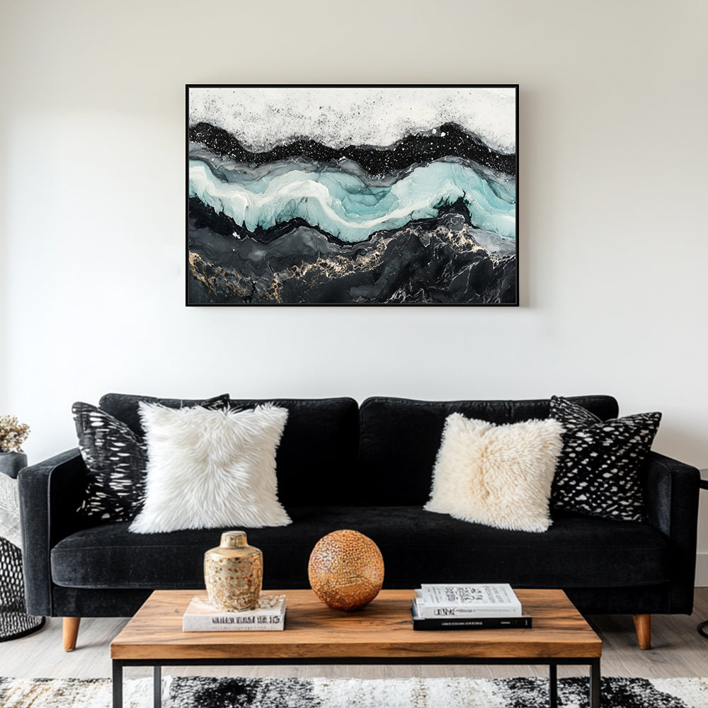 Mystic Tides Canvas Wall Art